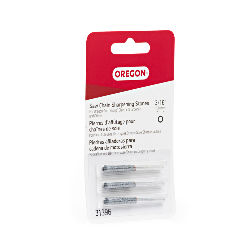 Pierres d’affûtage Oregon 31396 4,8 mm lot de 3 | LG Motoculture