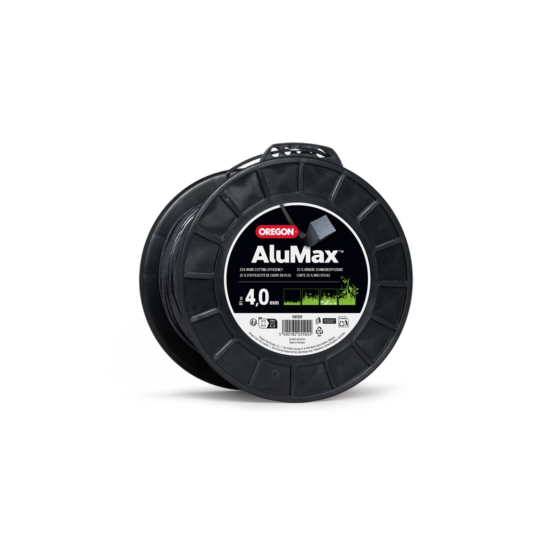 Fil débroussailleuse carré Oregon Alumax 581221 4 mm 81 m | LG Motoculture