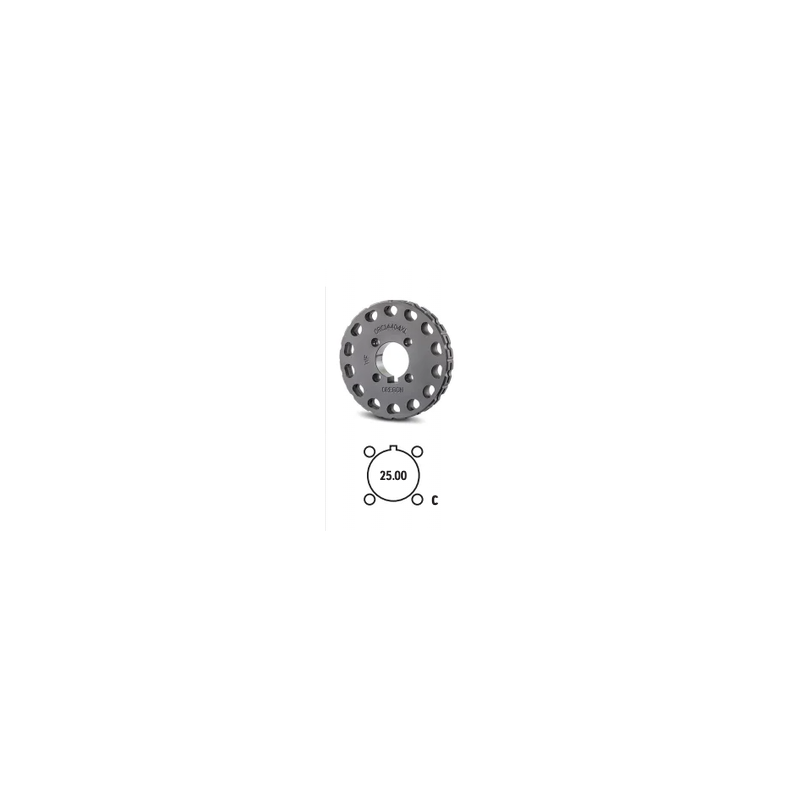 Pignon Oregon ORC17404XL .404 17 dents Type C | LG Motoculture