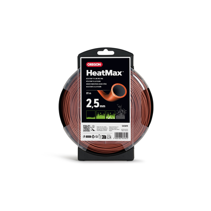 Fil débroussailleuse Oregon HeatMax 545819 2,5 mm | LG Motoculture
