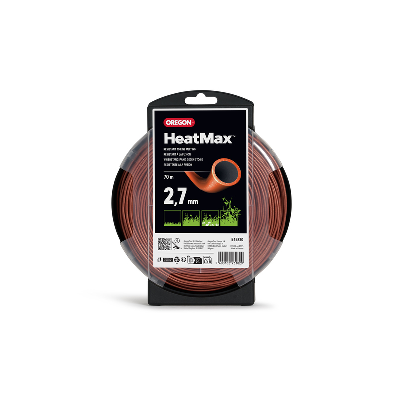 Fil débroussailleuse Oregon HeatMax 545820 2,7 mm | LG Motoculture