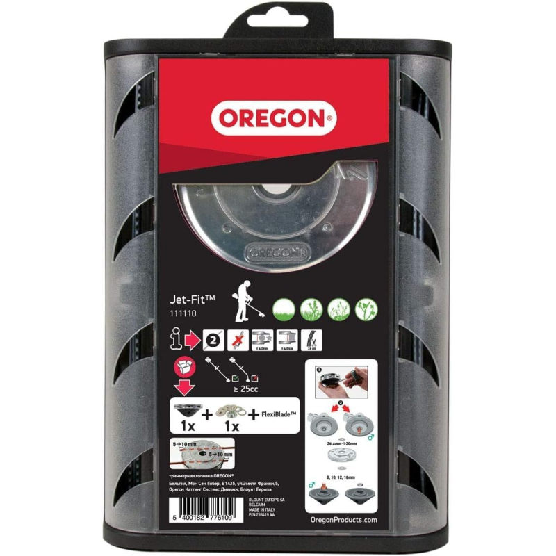 Tête universelle Oregon Jet-Fit 111110 | LG Motoculture