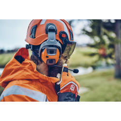 Support casque Husqvarna X-COM Active | LG Motoculture