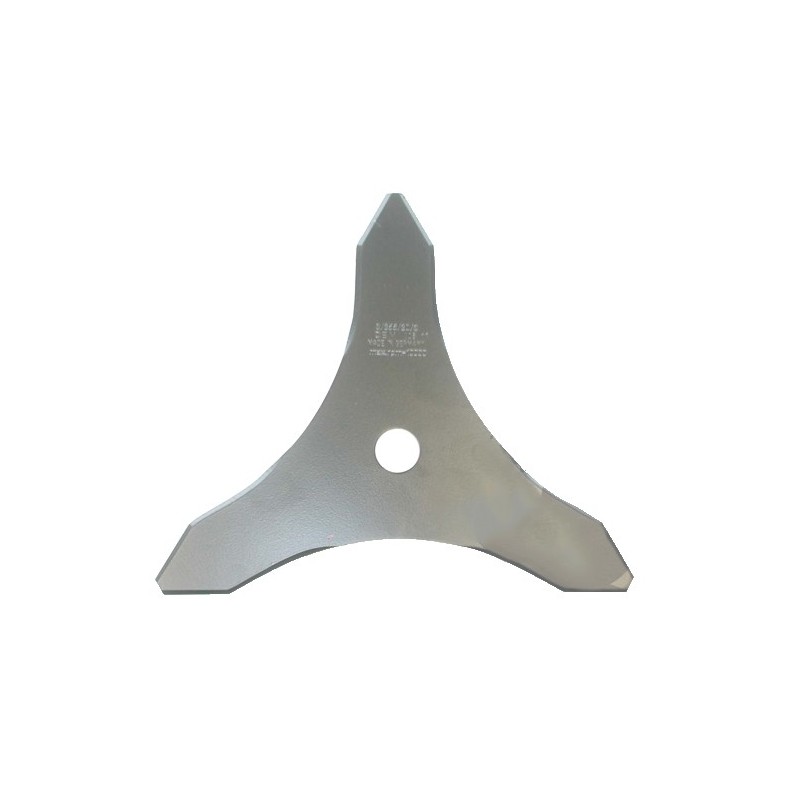 Lame professionnelle 3 dents 255x25.4x3mm pour débroussailleuse.