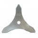 Lame professionnelle 3 dents 30x3mm alésage 25.4mm pour débroussailleuse.