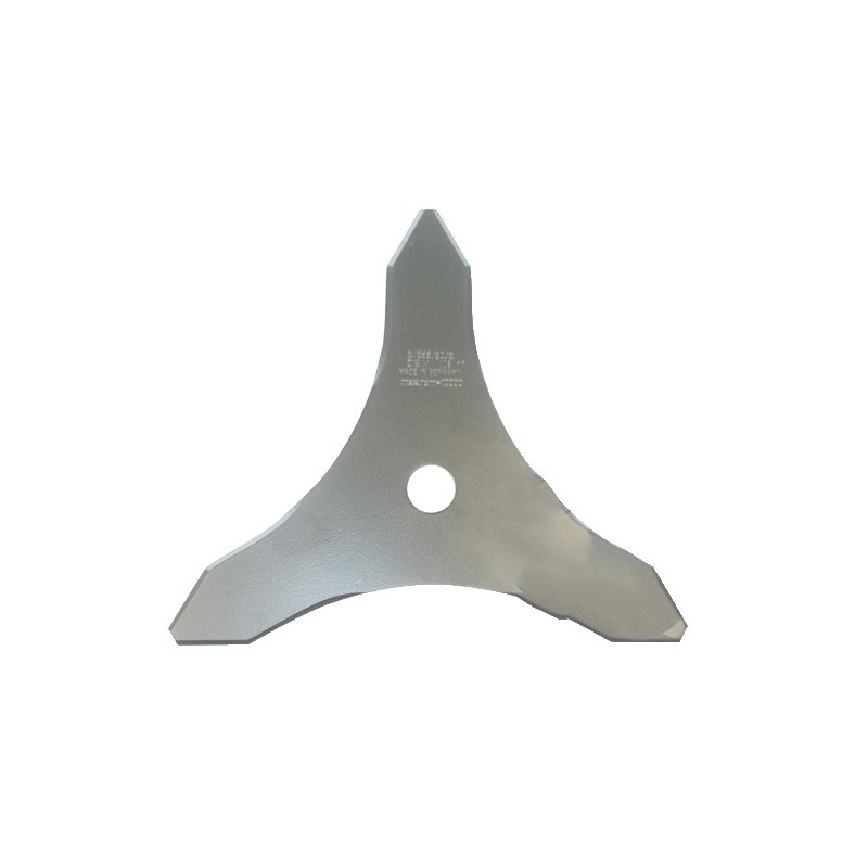 Lame professionnelle 3 dents 30x25.4x3mm pour débroussailleuse.