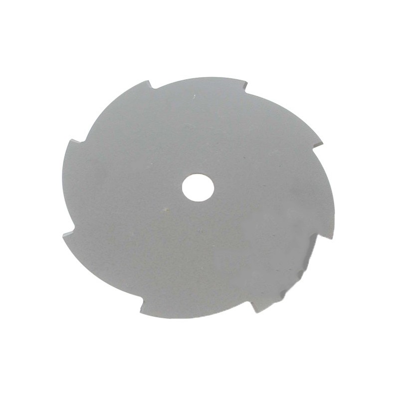 Lame plate 10 dents 255x25.4x2mm pour débroussailleuse.
