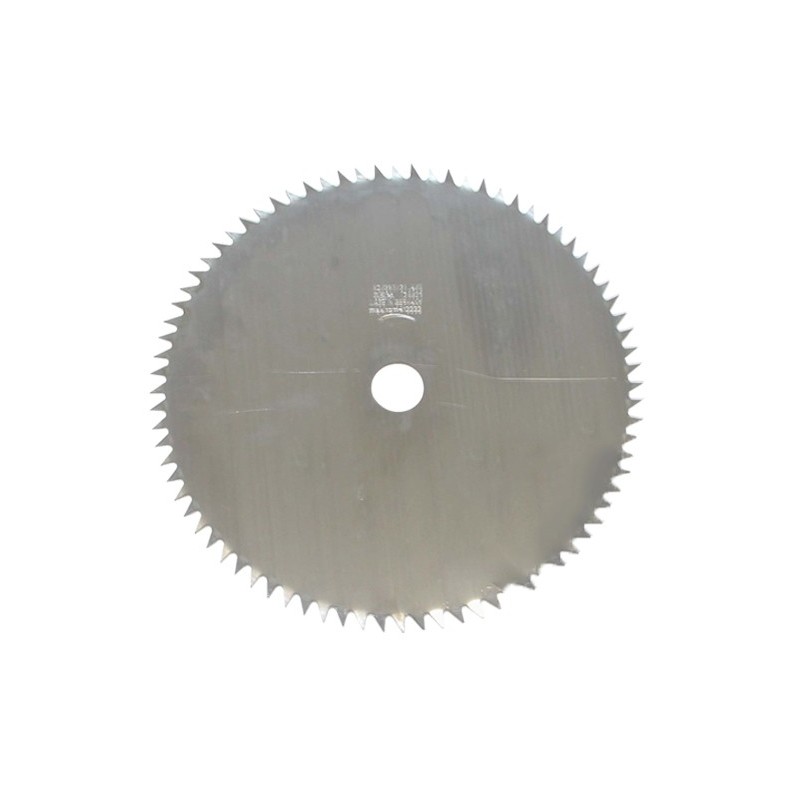 Lame 80 dents 230x25.4x2mm pour débroussailleuse.