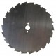 Lame 22 dents 200x1.5mm alésage 20mm pour débroussailleuse.