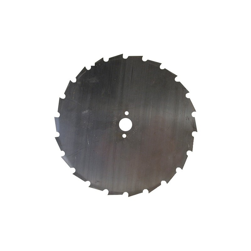 Lame maxi  24 dents 225x25.4x1.8mm pour débroussailleuse.
