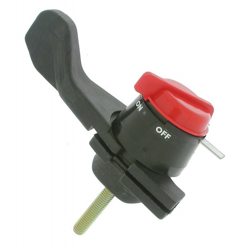 GOTOTOP bouton d'accélérateur d'excavatrice Bouton de moteur d'accélérateur  avec poignée 106‑0107 Remplacement du bouton