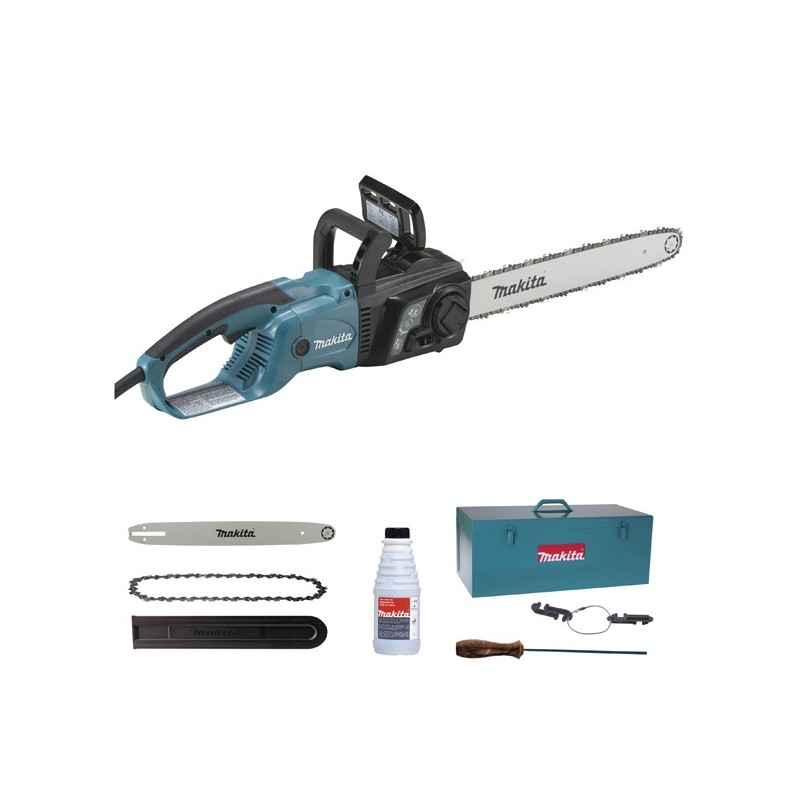 Tronçonneuse MAKITA UC4051AK guide 40 cm + Kit accessoires 0088381660914 