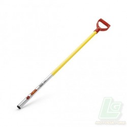 MANCHE EN ALUMINIUM AVEC POIGNÉE D 120 CM ZMAD2 OUTILS WOLF