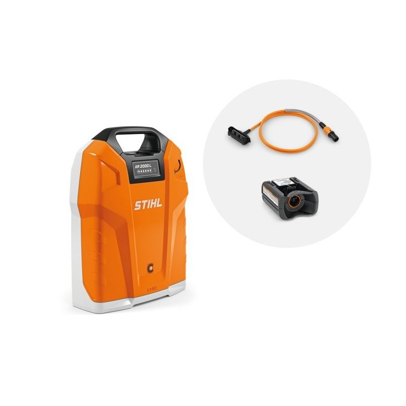 AR 2000 L / BATTERIE + CÂBLE + ADAPTATEUR STIHL REF. 48712000000