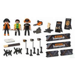PLAYMOBIL STIHL TIMBERSPORTS® N°71422 POUR LES ENFANTS À PARTIR DE 4 ANS Réf. : 0421-600-0137