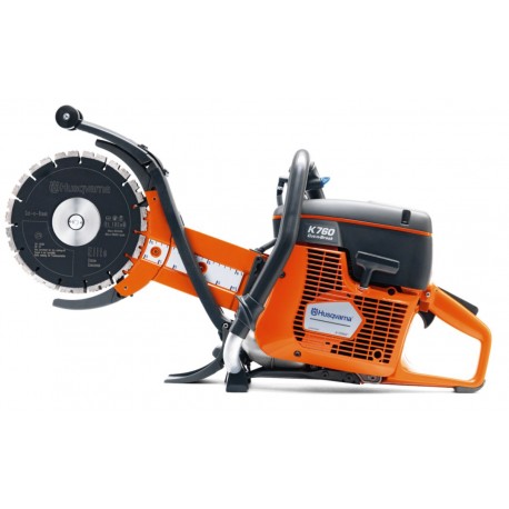 HUSQVARNA K760 CUT-N-BREAK - Découpeuse Thermique 2 temps + Jeu de deux disques Ø230