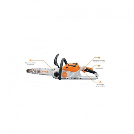 MSA 70 C STIHL TRONÇONNEUSE À BATTERIE NU