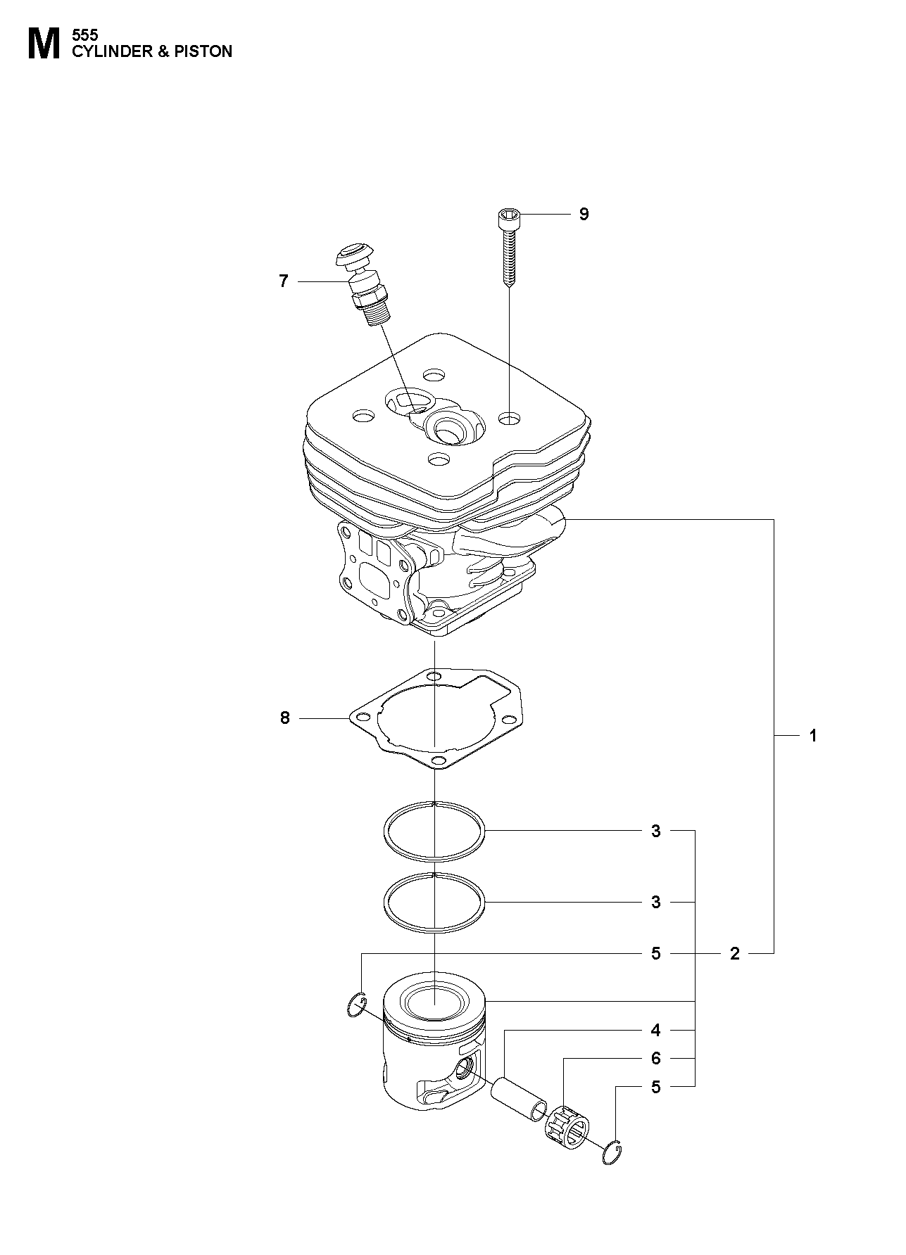 PISTON DE CYLINDRE
