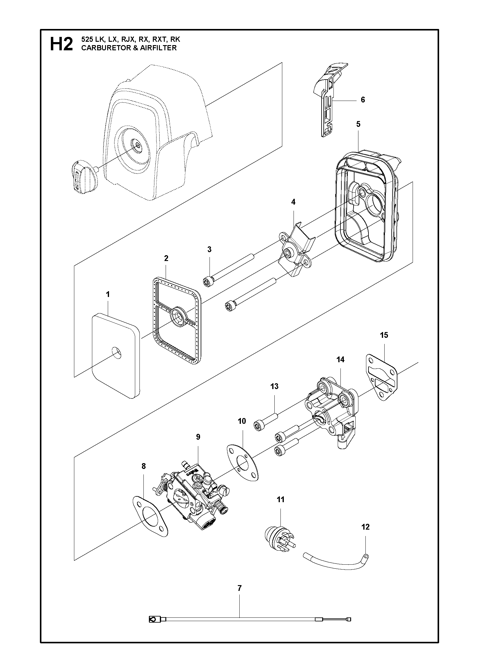 CARBURATEUR ET FILTRE À AIR