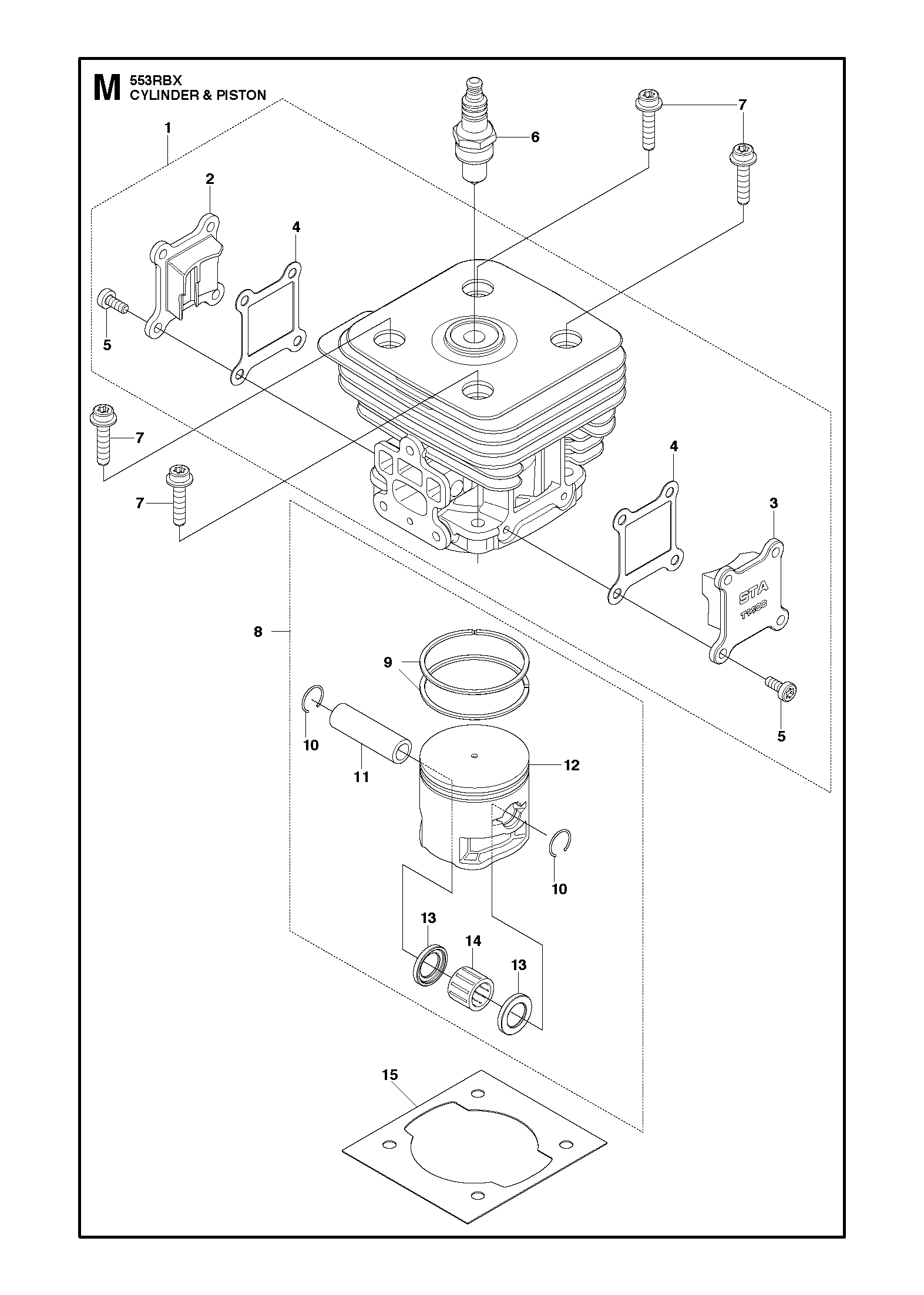PISTON DE CYLINDRE