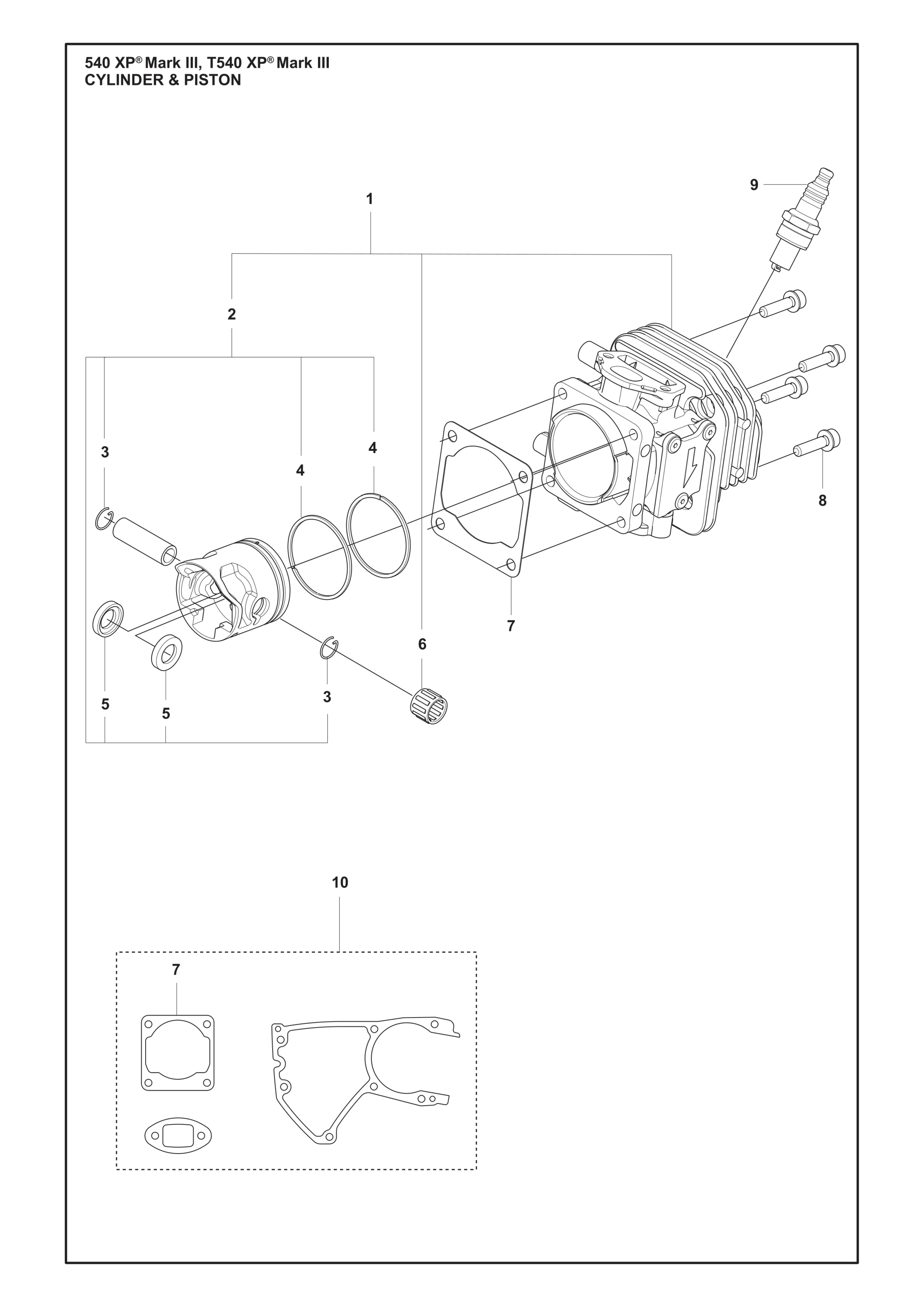 PISTON DE CYLINDRE