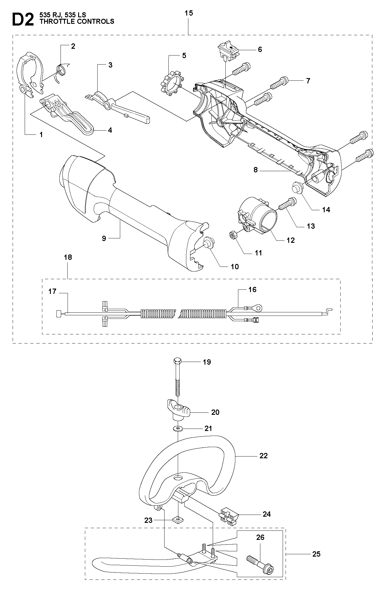 COMMANDES D’ACCÉLÉRATION