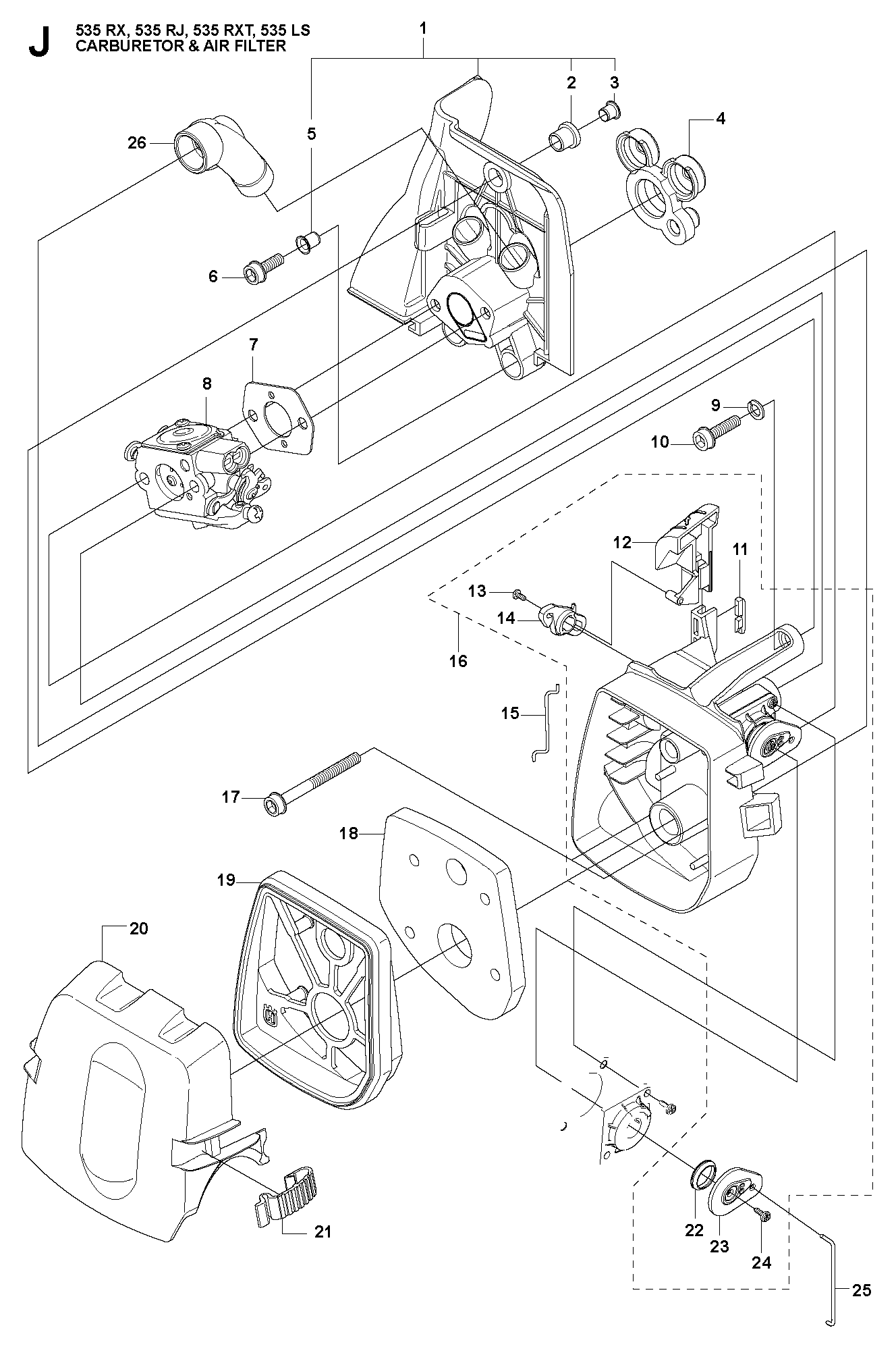 CARBURATEUR ET FILTRE À AIR