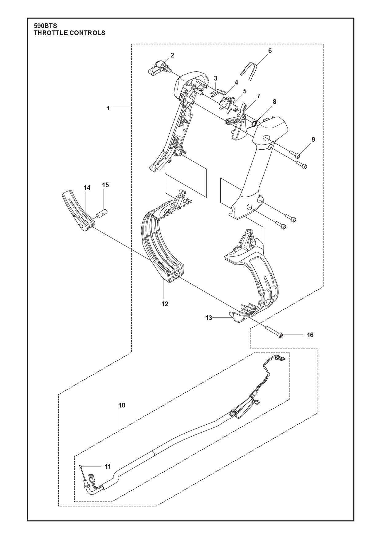 COMMANDES D’ACCÉLÉRATION