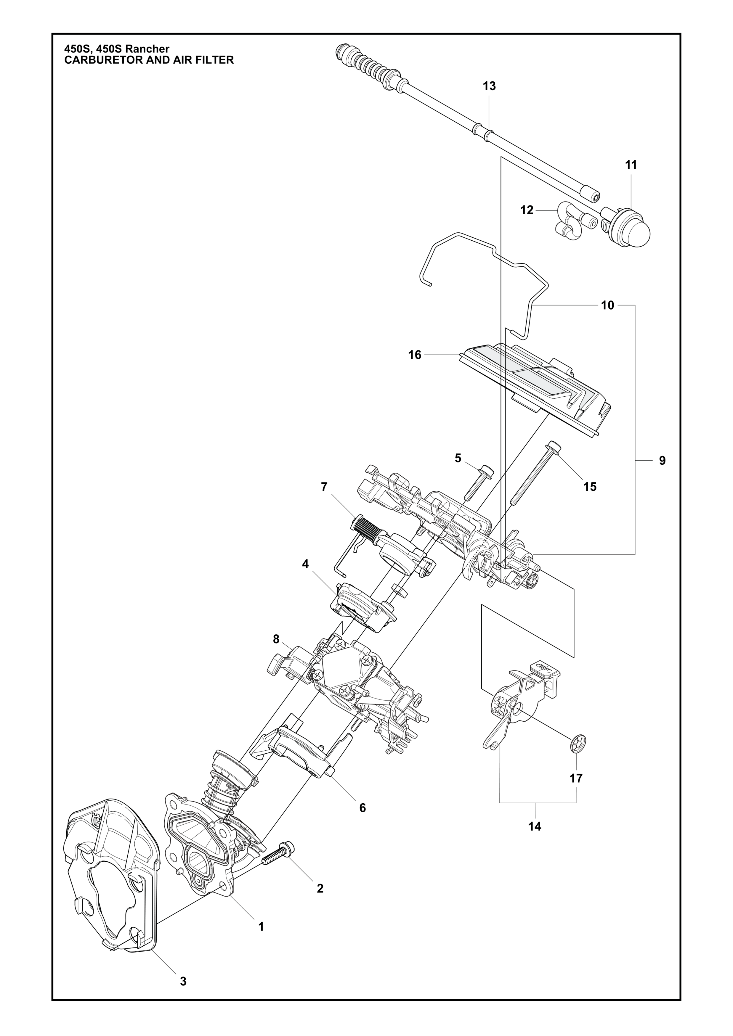 CARBURATEUR ET FILTRE À AIR
