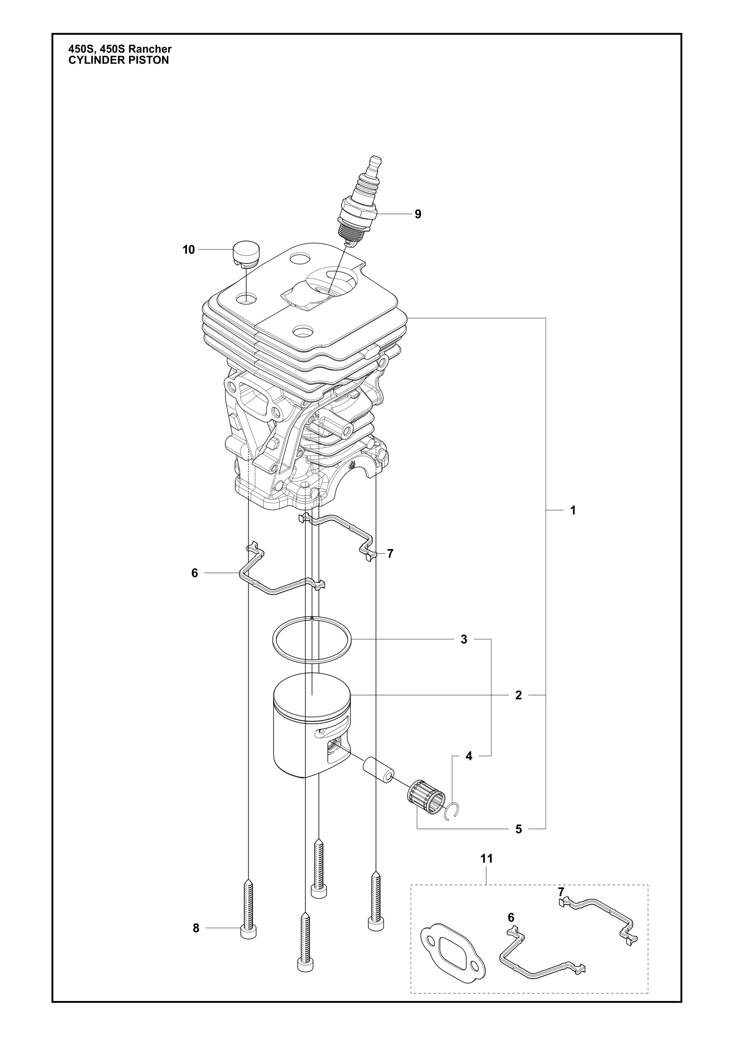 PISTON DE CYLINDRE