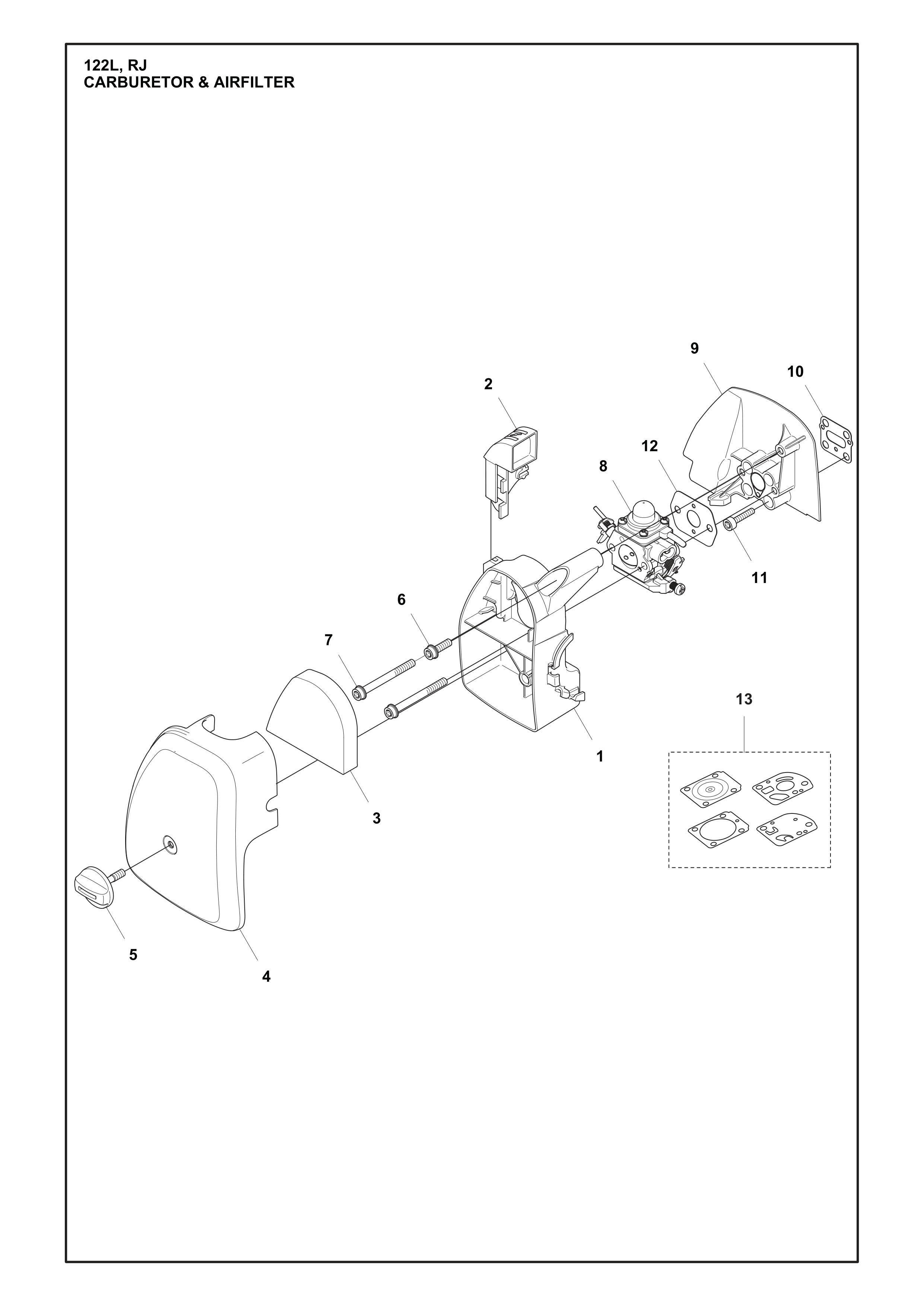 CARBURATEUR ET FILTRE À AIR