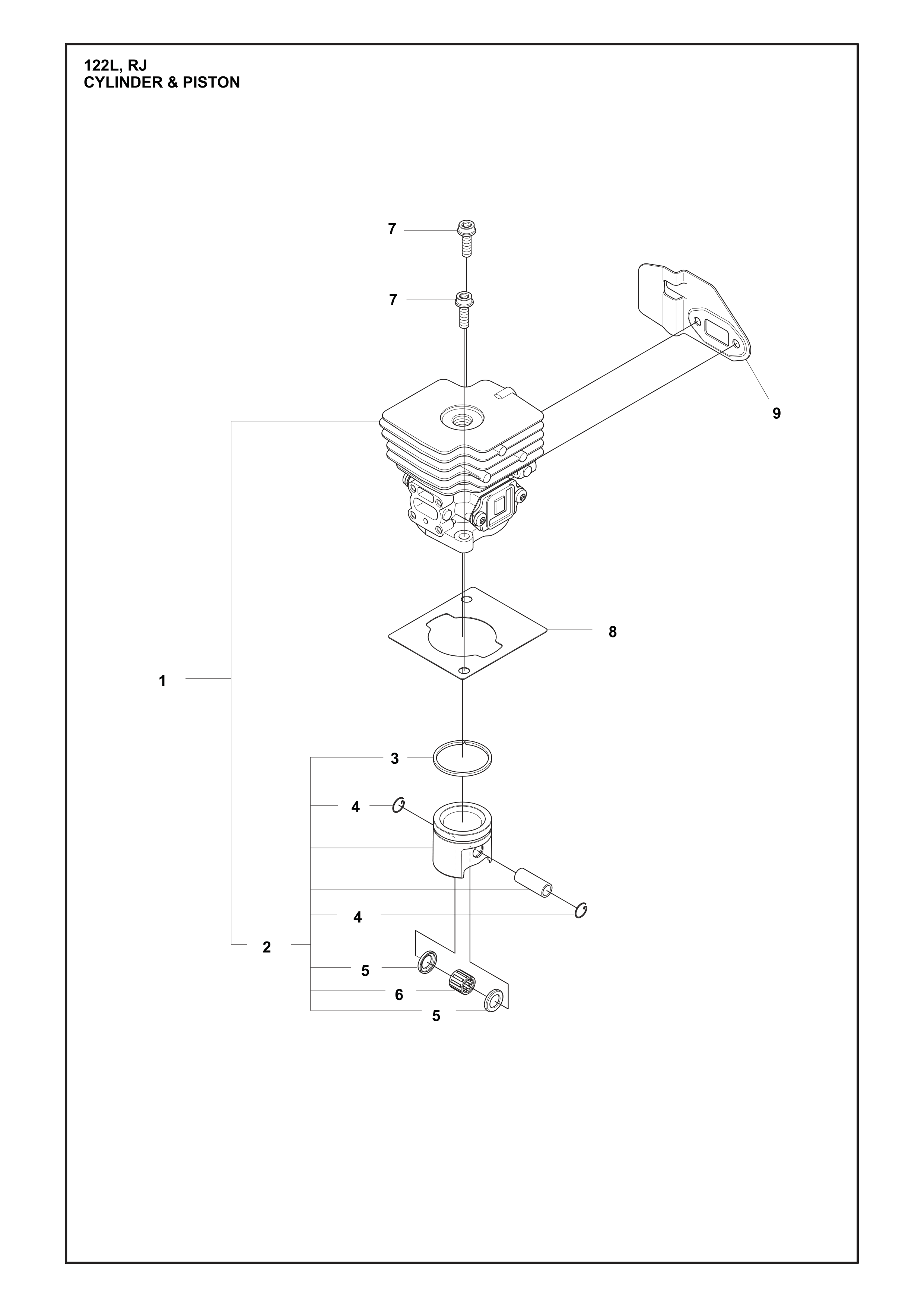 PISTON DE CYLINDRE