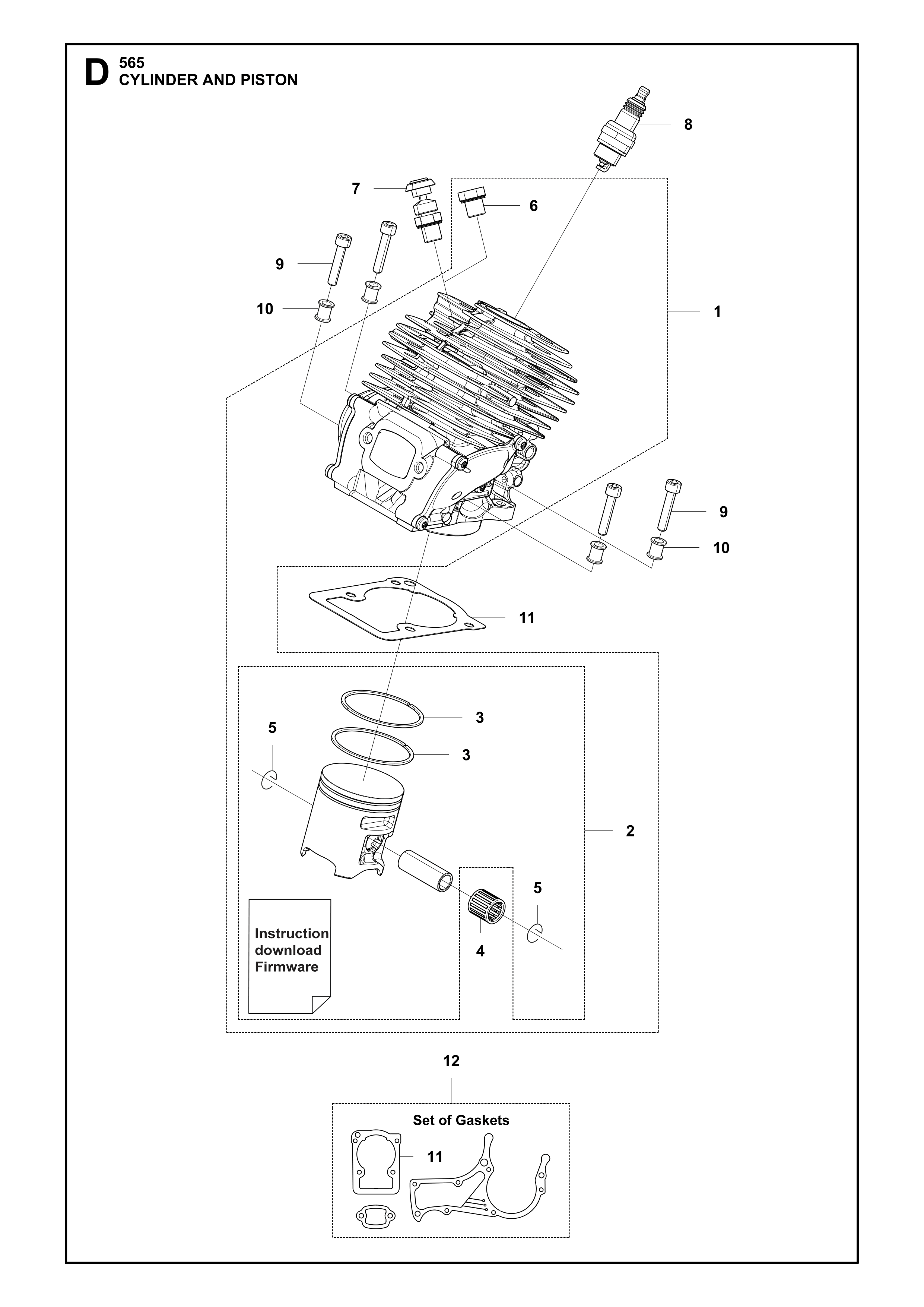 PISTON DE CYLINDRE