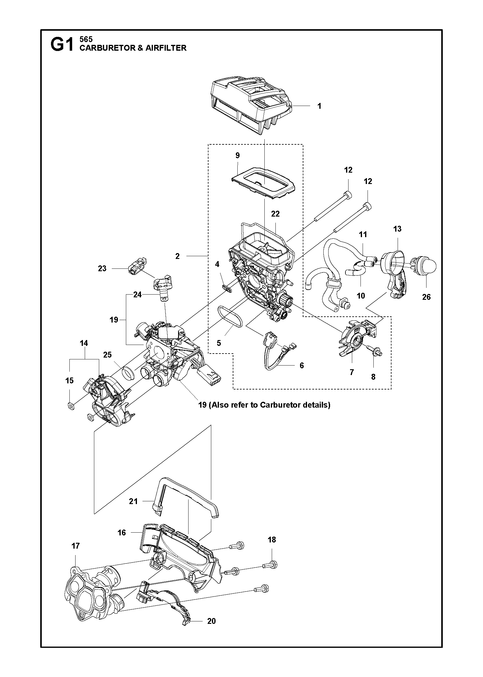 CARBURATEUR ET FILTRE À AIR