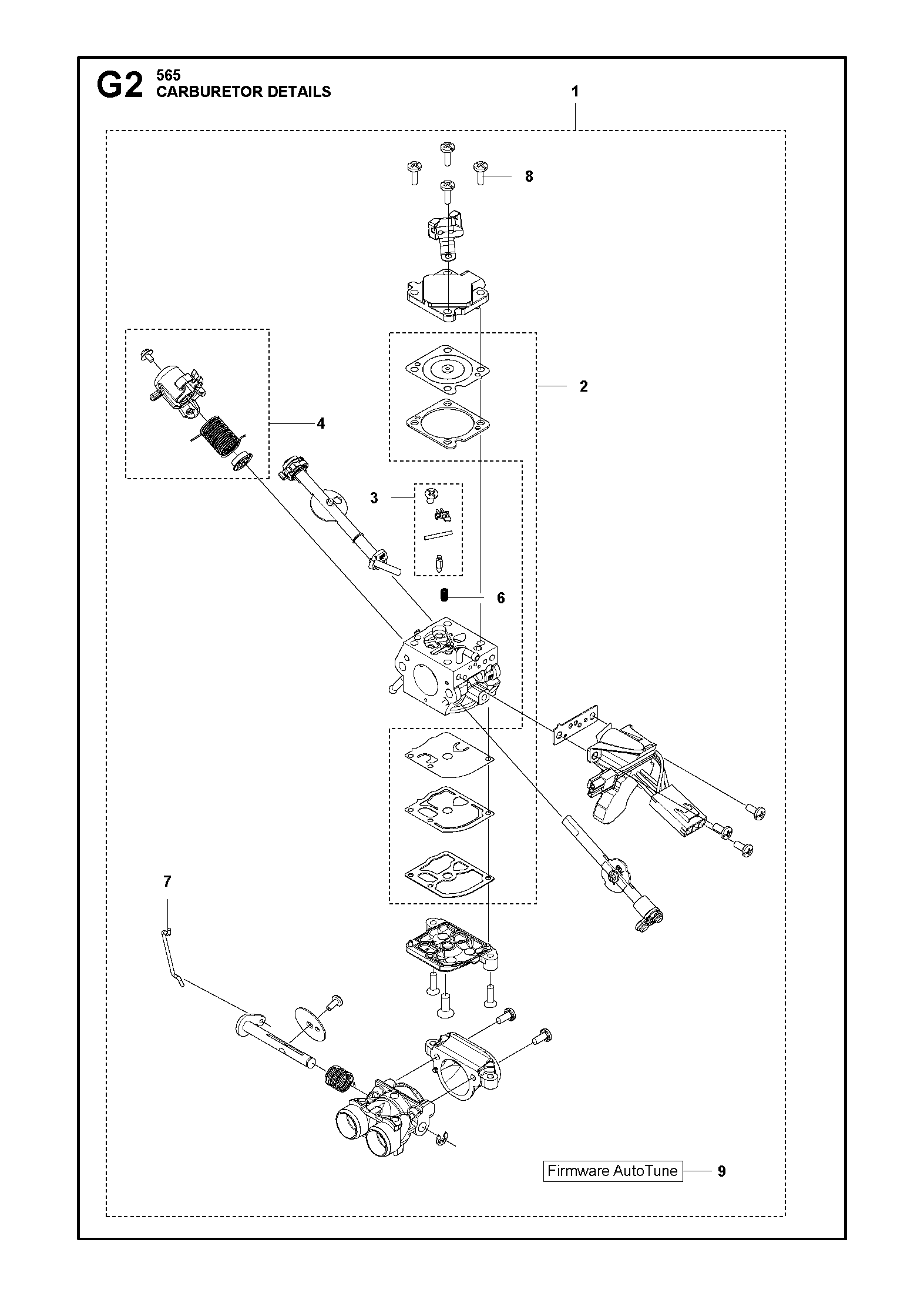 DÉTAILS DU CARBURATEUR