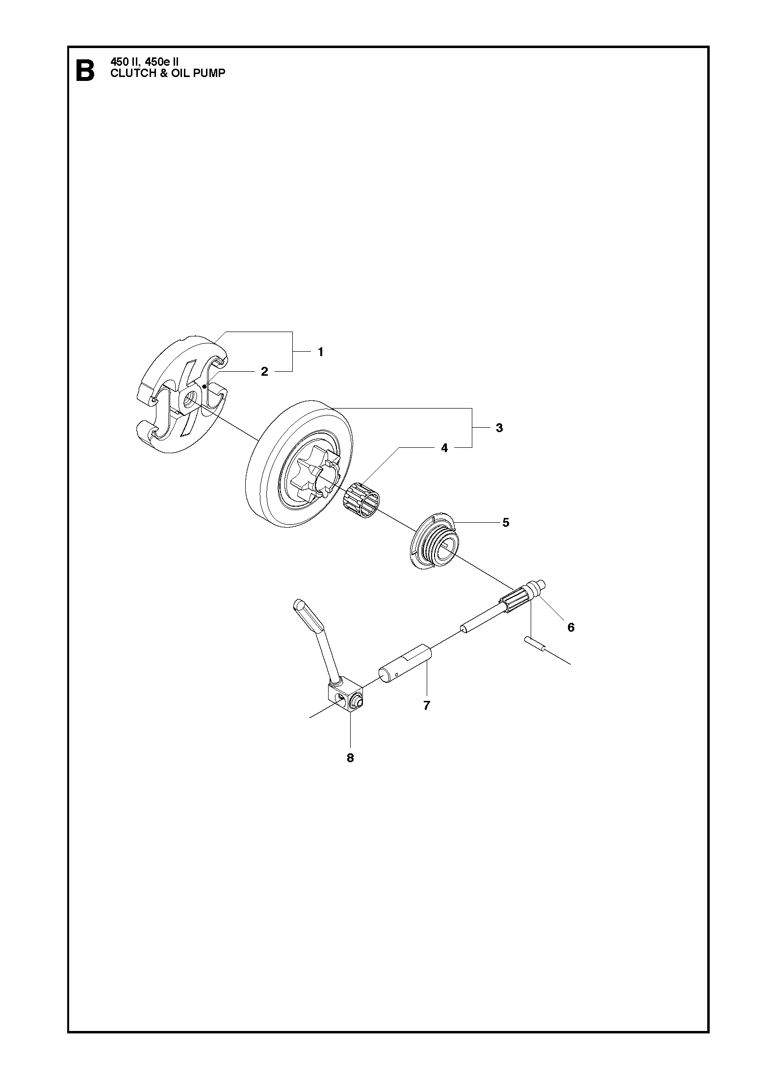 EMBRAYAGE ET POMPE À HUILE