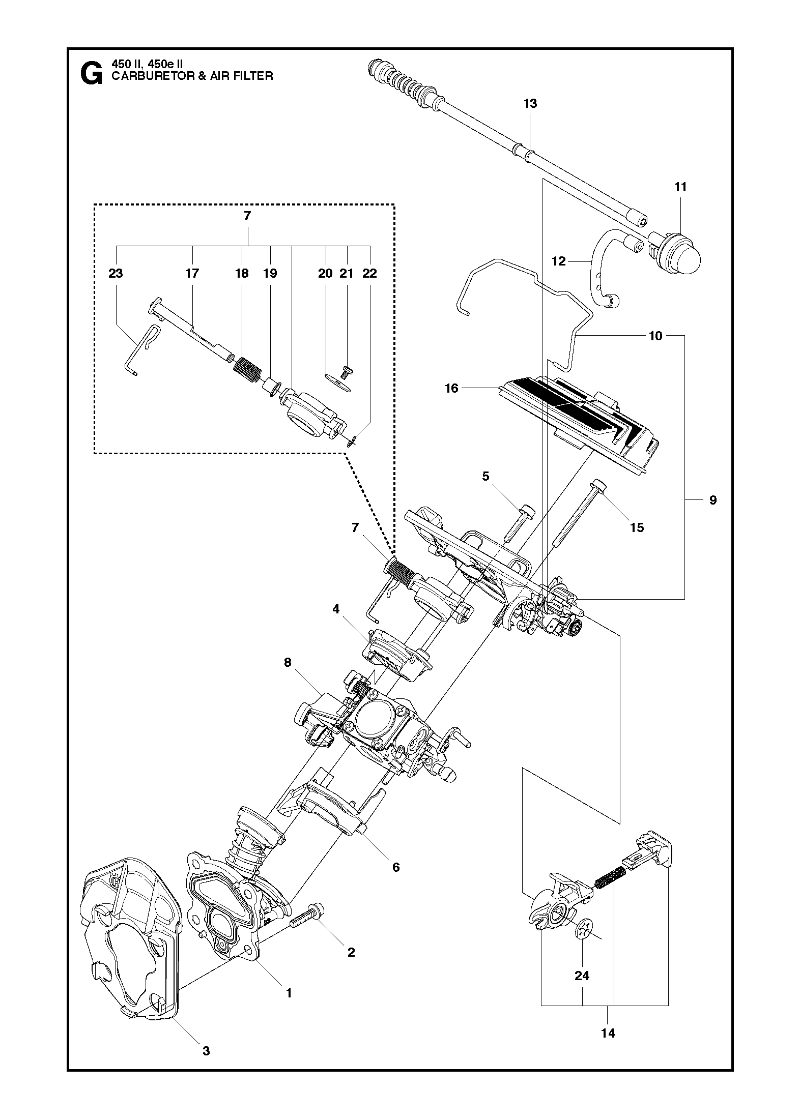 CARBURATEUR ET FILTRE À AIR