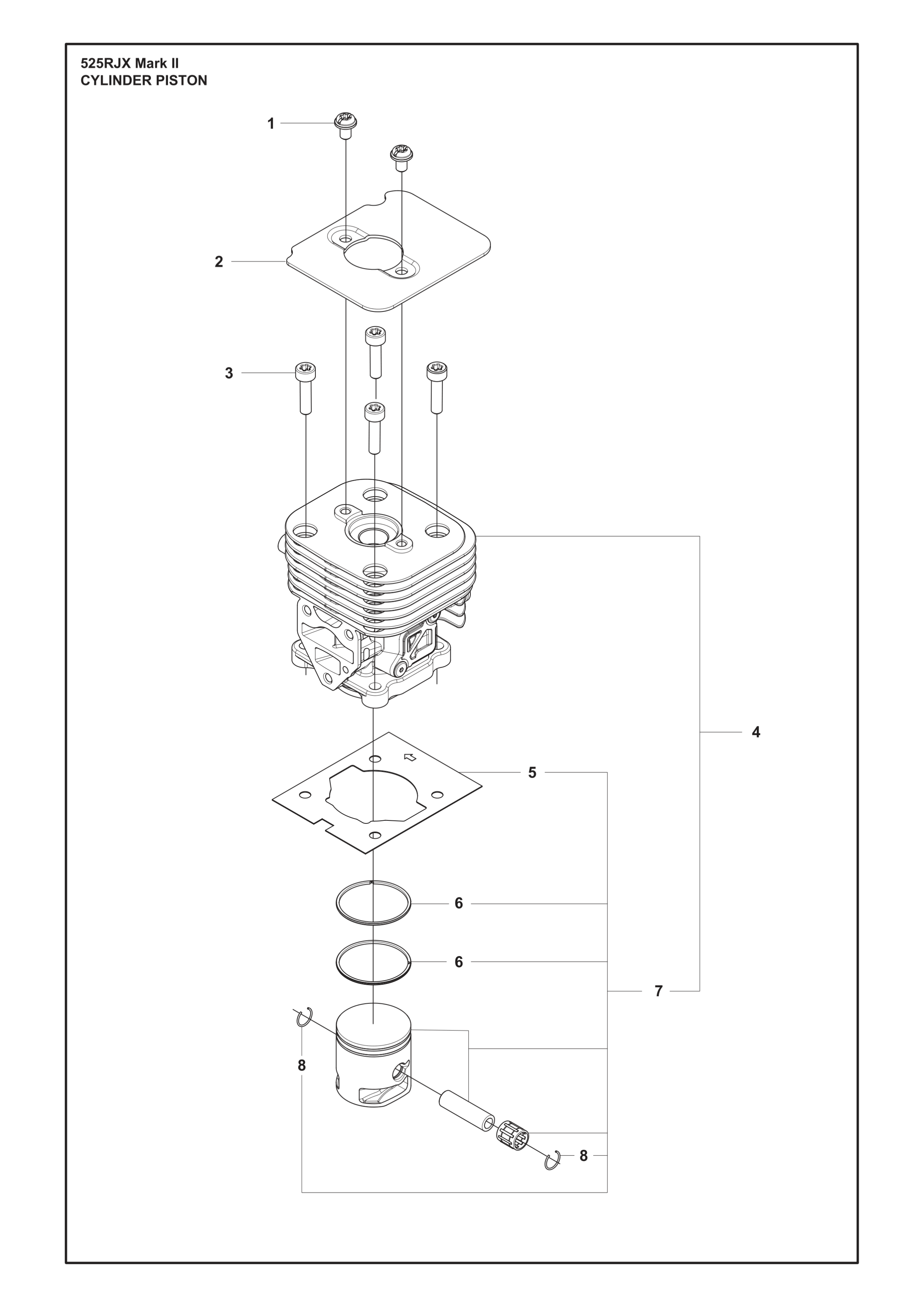 PISTON DE CYLINDRE