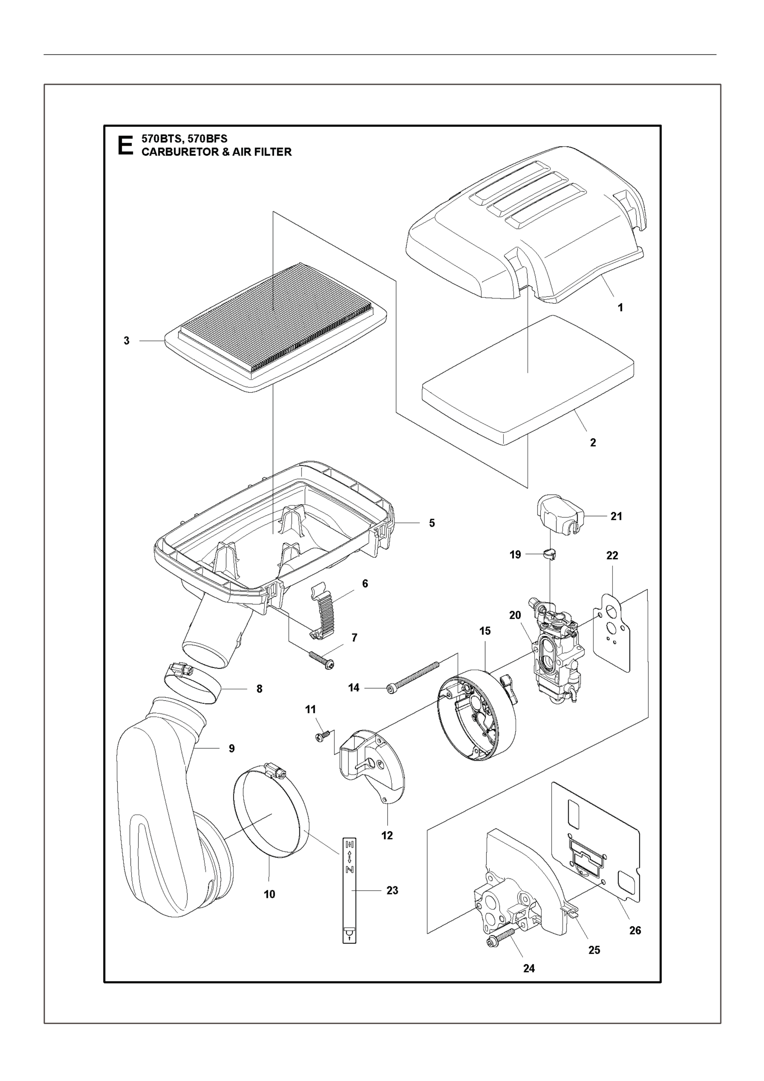 CARBURATEUR ET FILTRE À AIR