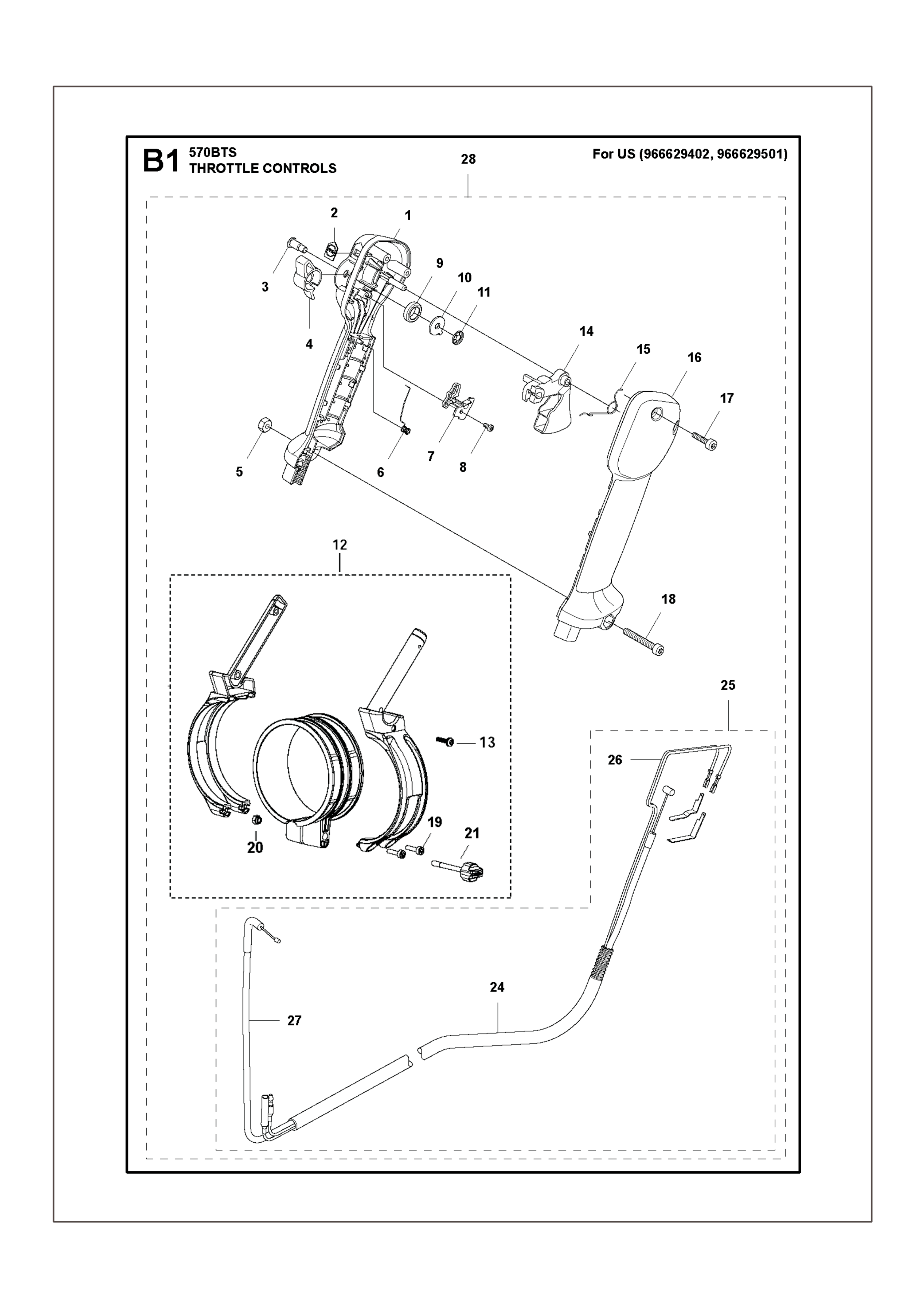 COMMANDES D’ACCÉLÉRATION