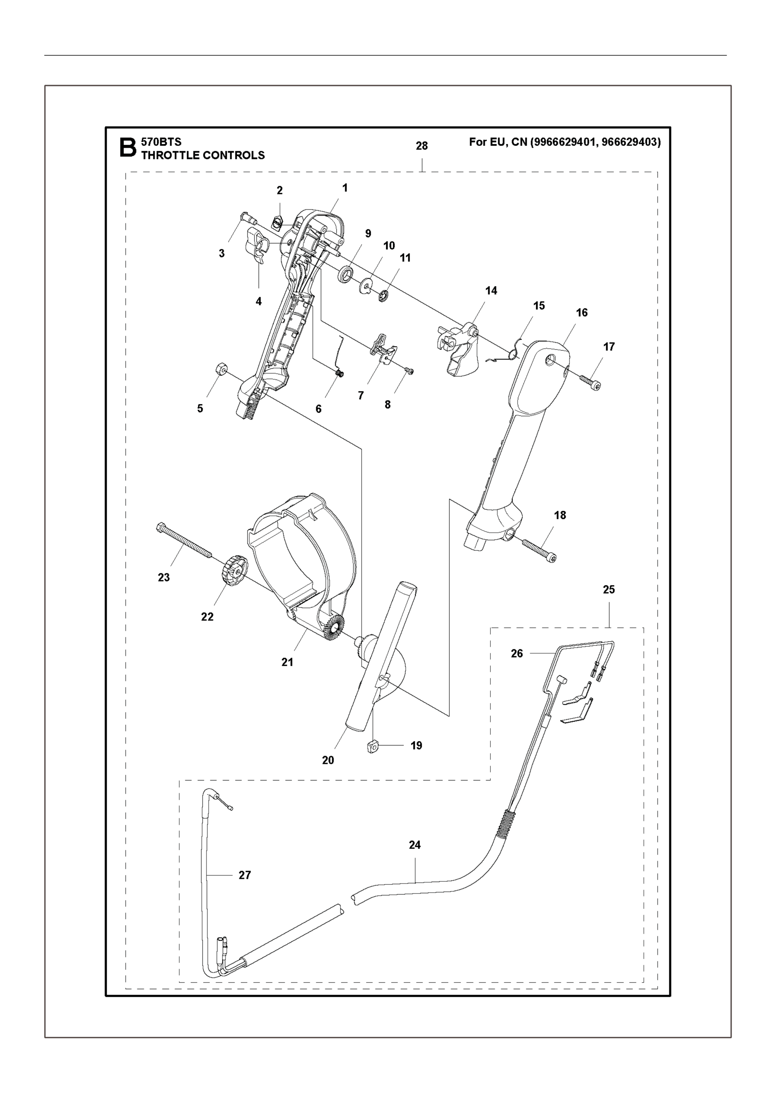 COMMANDES D’ACCÉLÉRATION