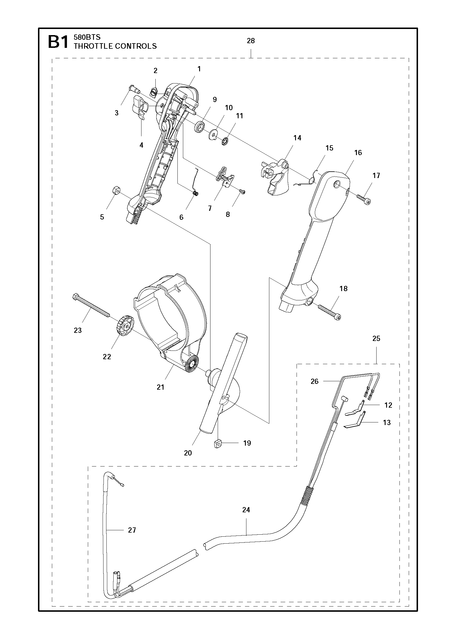 COMMANDES D’ACCÉLÉRATION