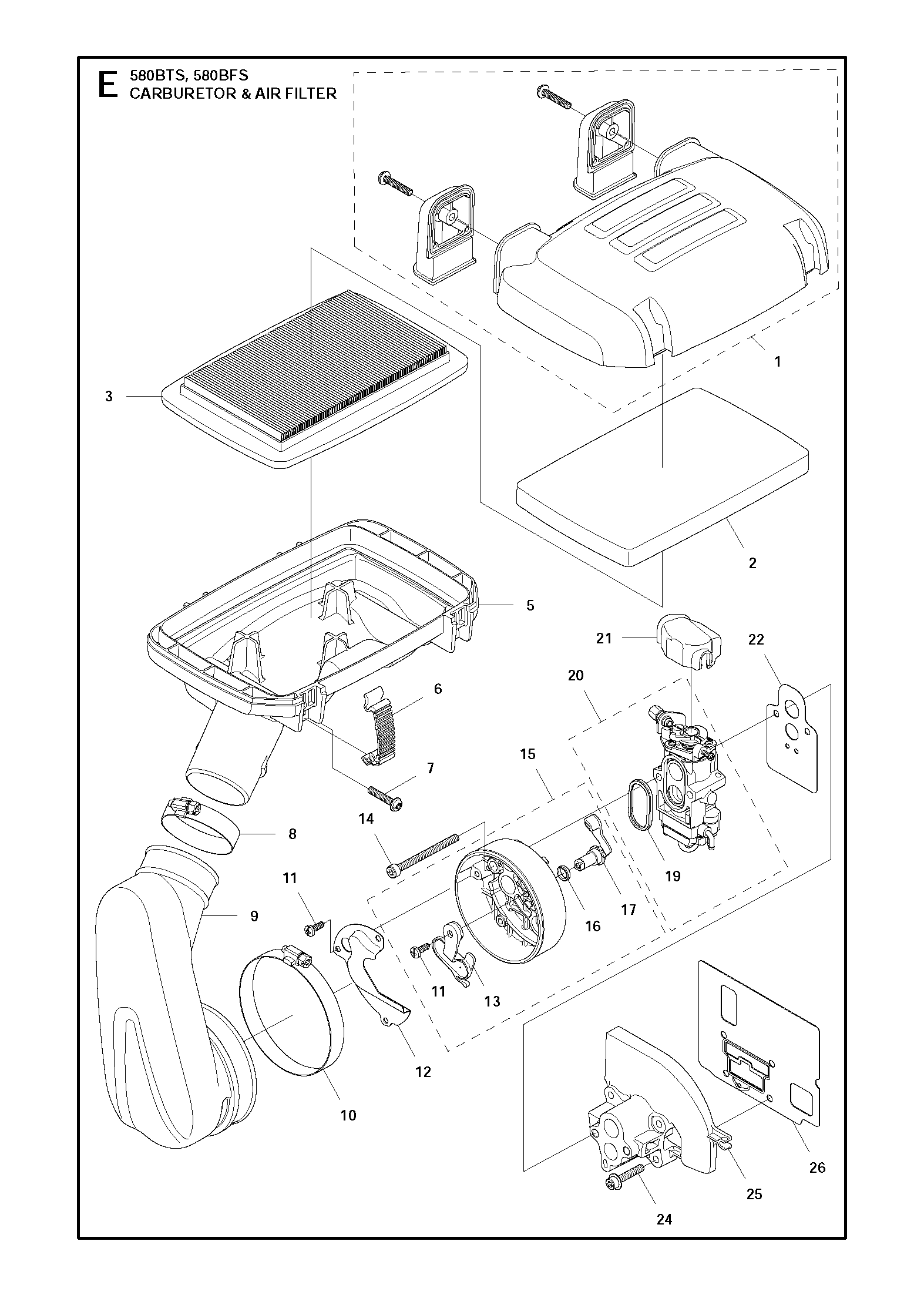 CARBURATEUR ET FILTRE À AIR