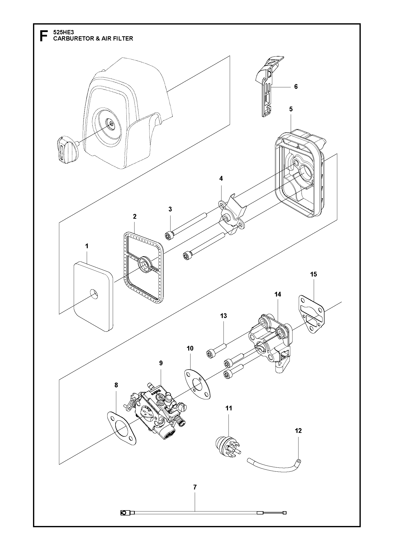 CARBURATEUR ET FILTRE À AIR