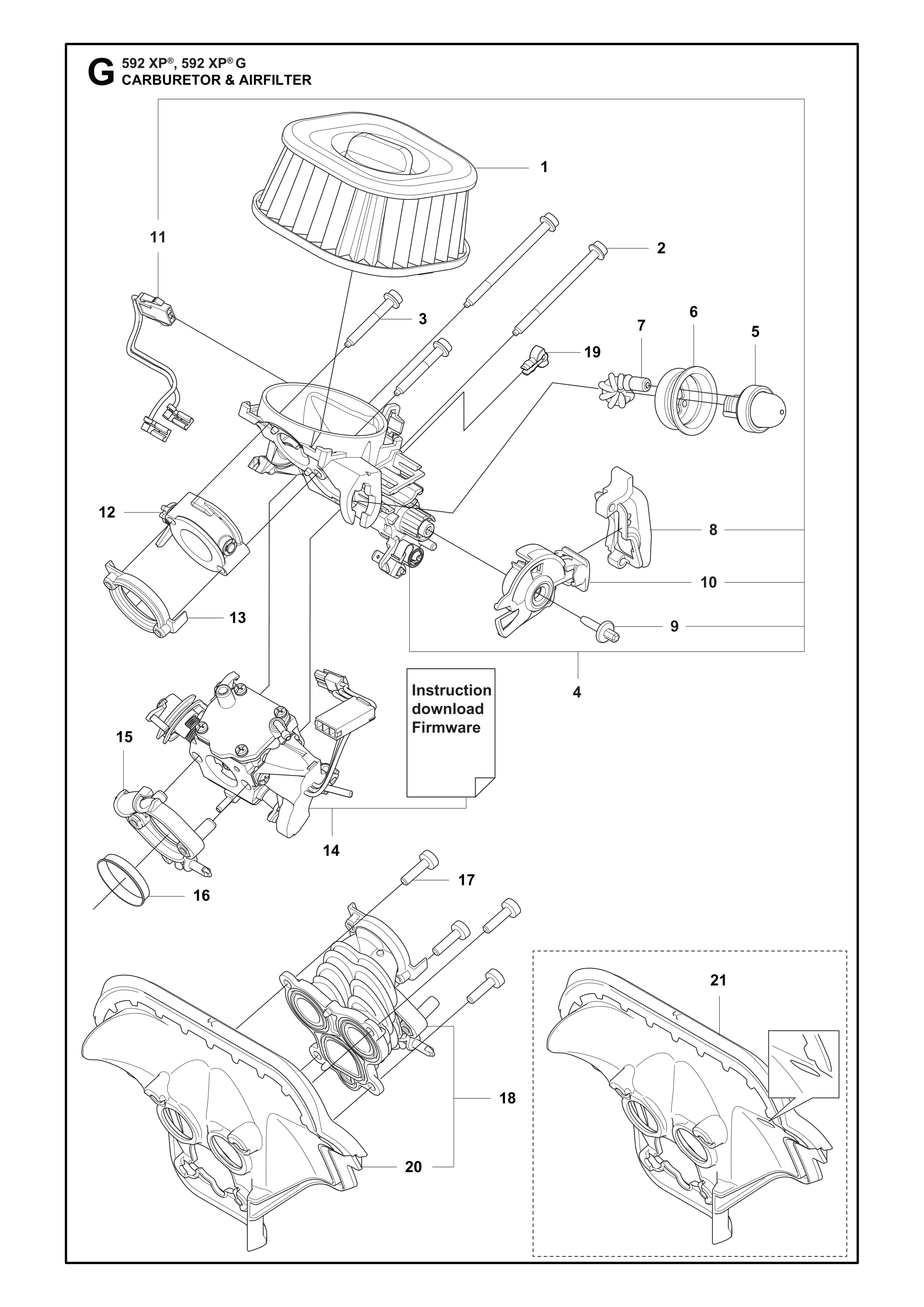 CARBURATEUR ET FILTRE À AIR