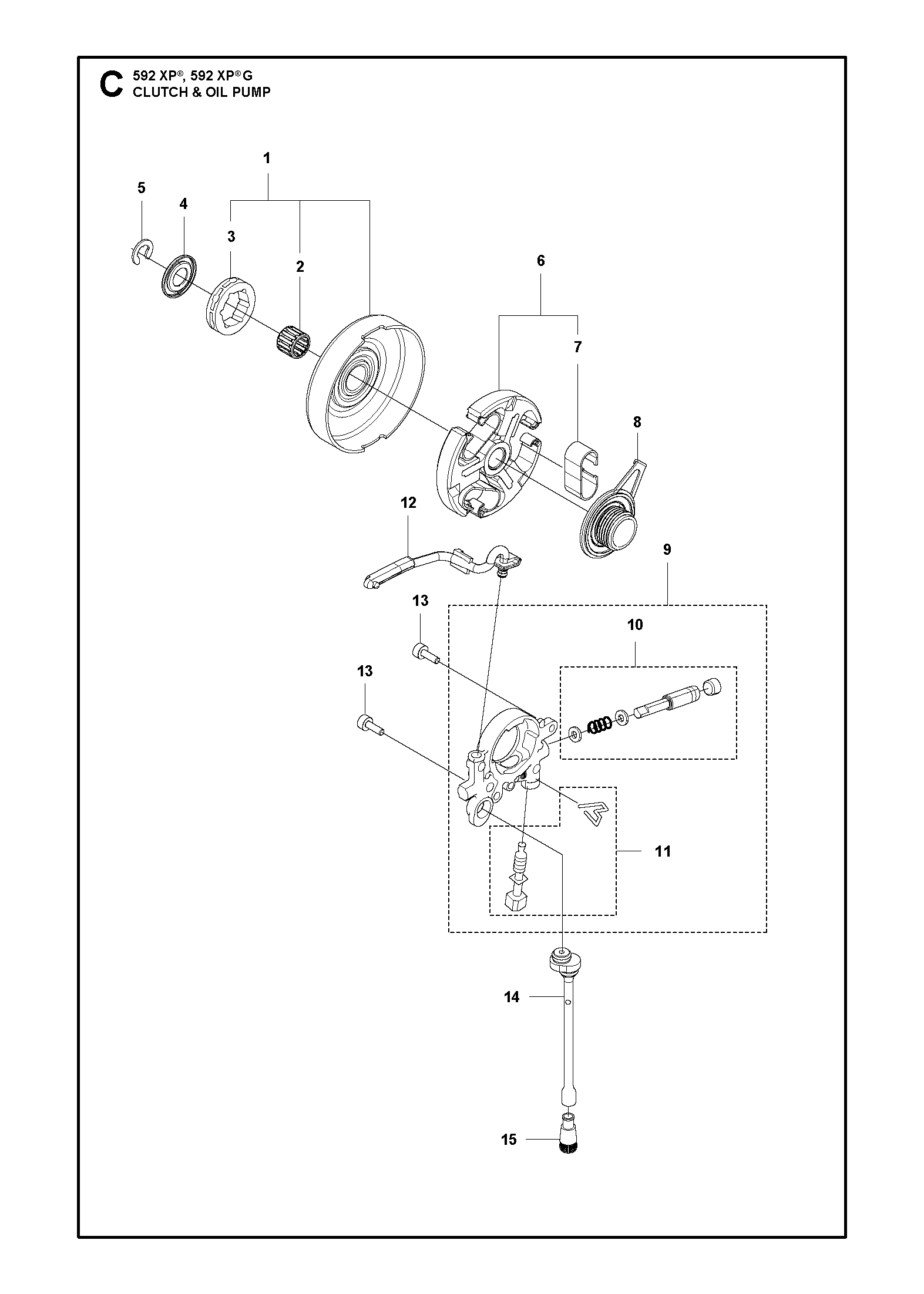 EMBRAYAGE ET POMPE À HUILE