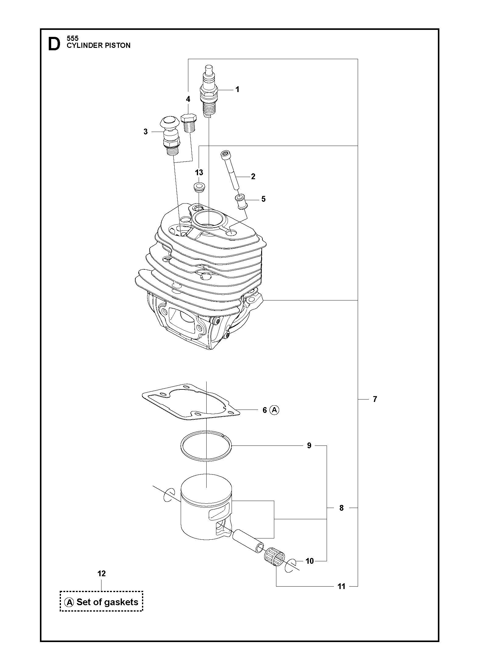 PISTON DE CYLINDRE