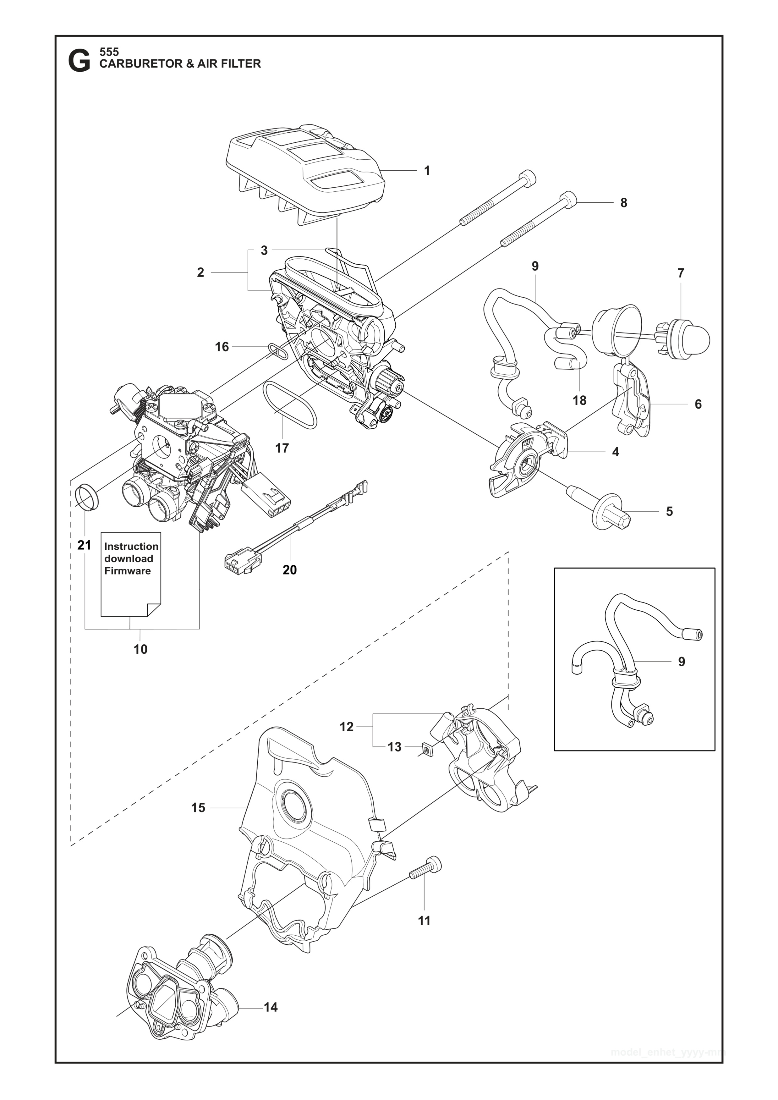 CARBURATEUR ET FILTRE À AIR