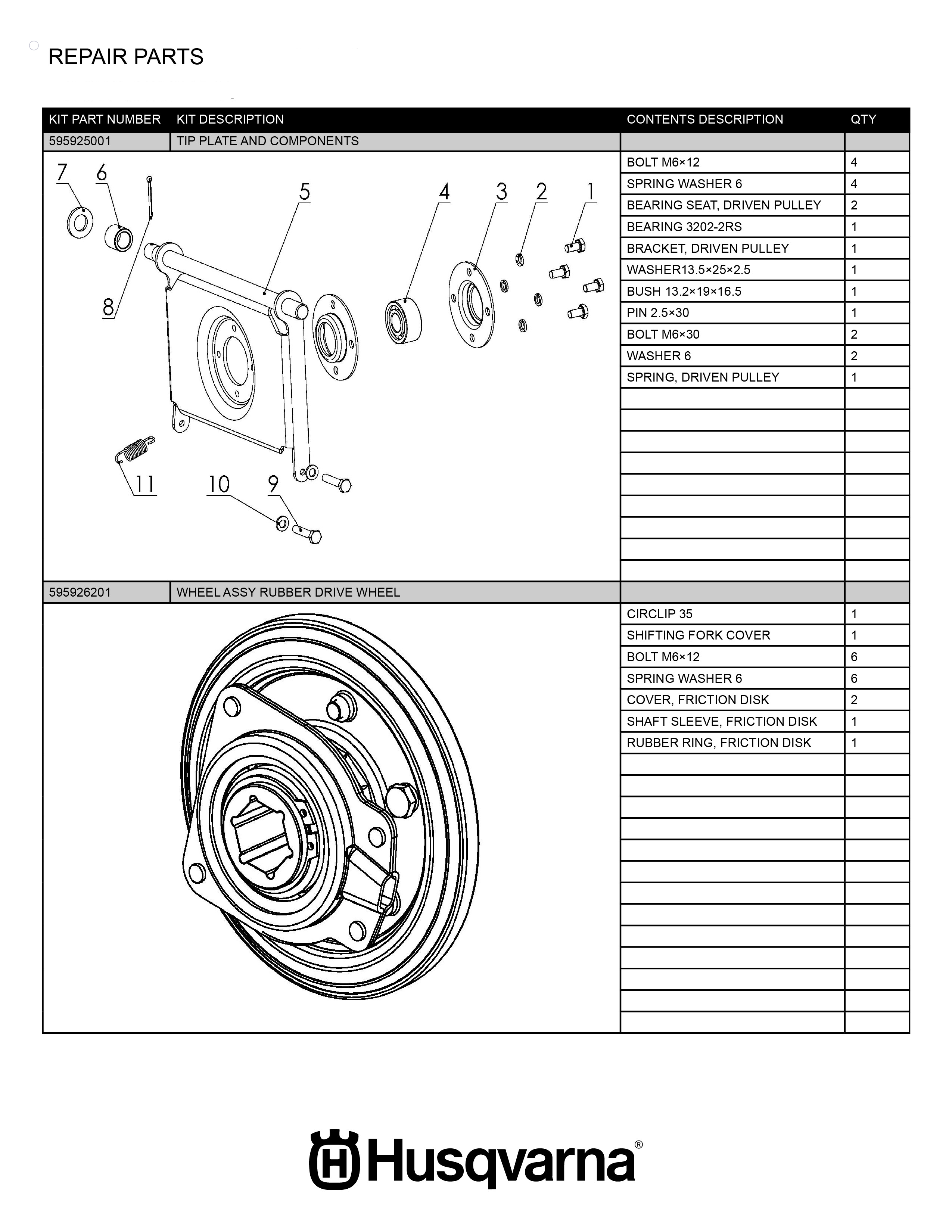 DRIVE WHEEL ASSY