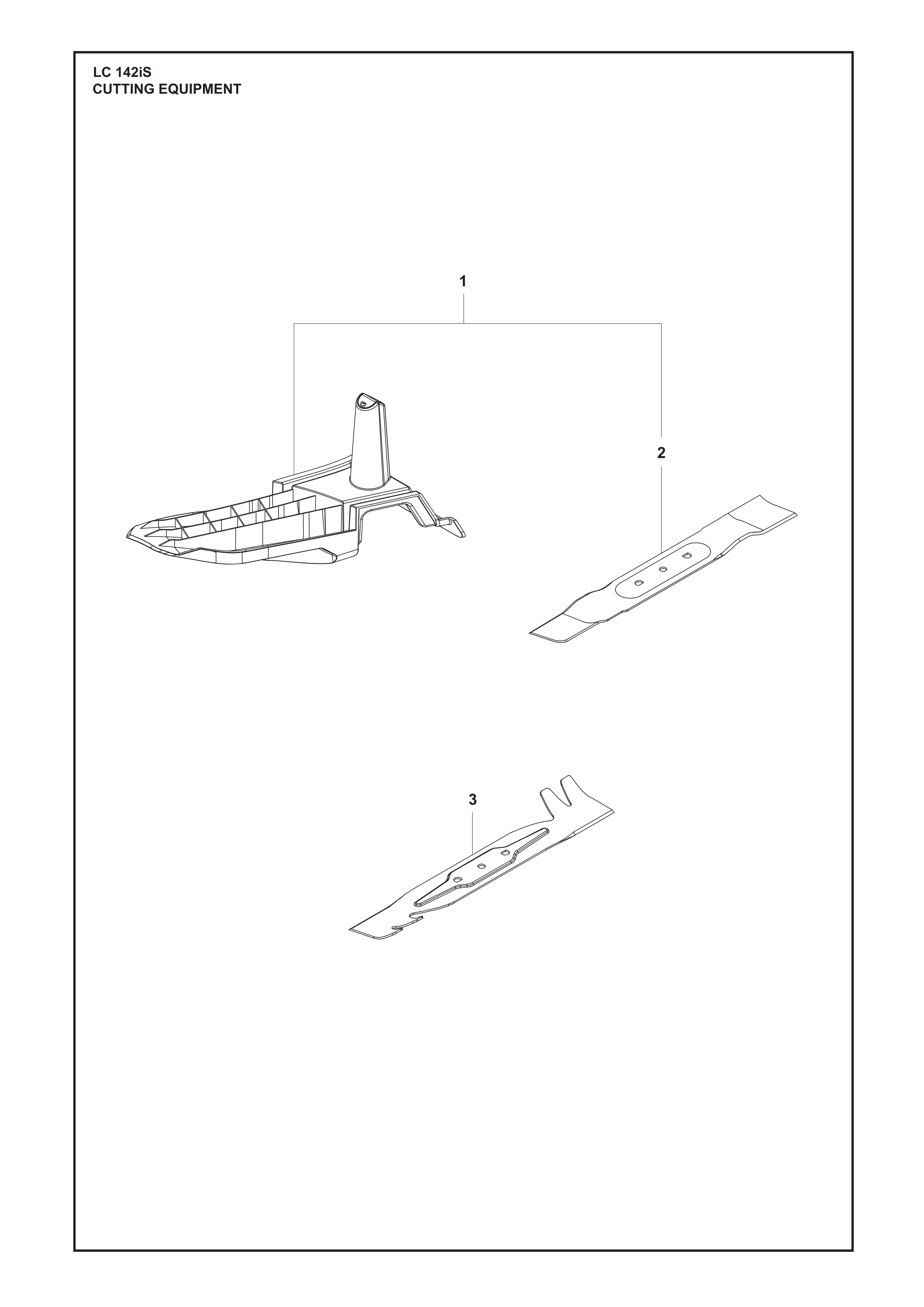 ÉQUIPEMENT DE COUPE